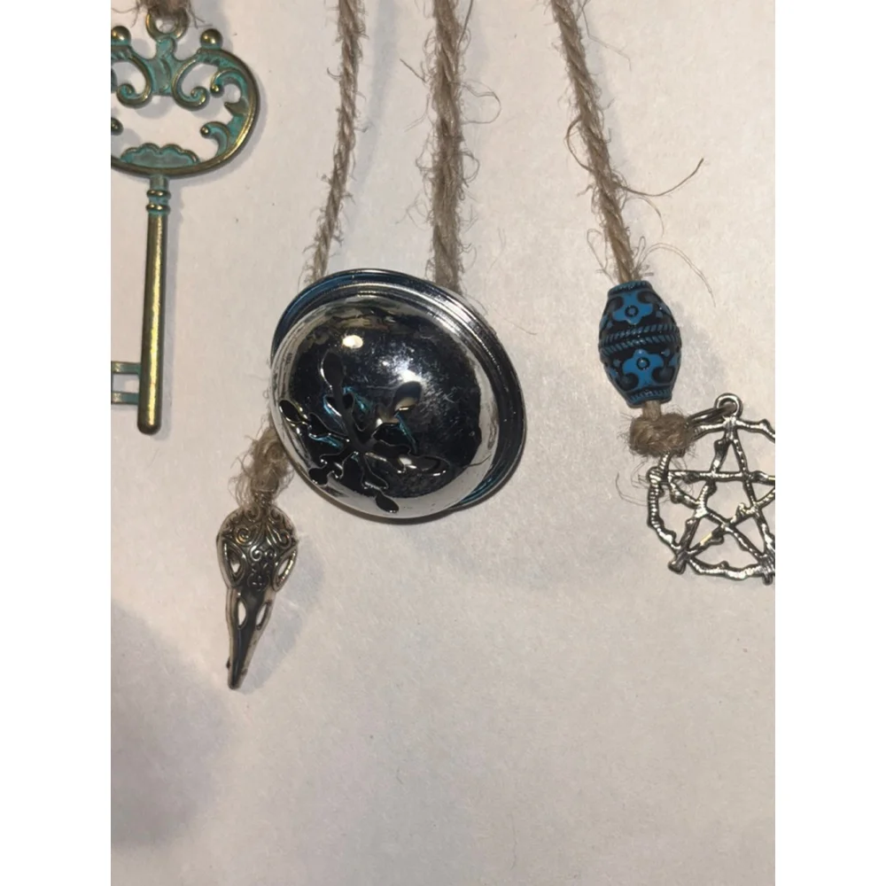 Aura’s Oddities Witches Bells Wreath with Charms - MADE TO ORDER
